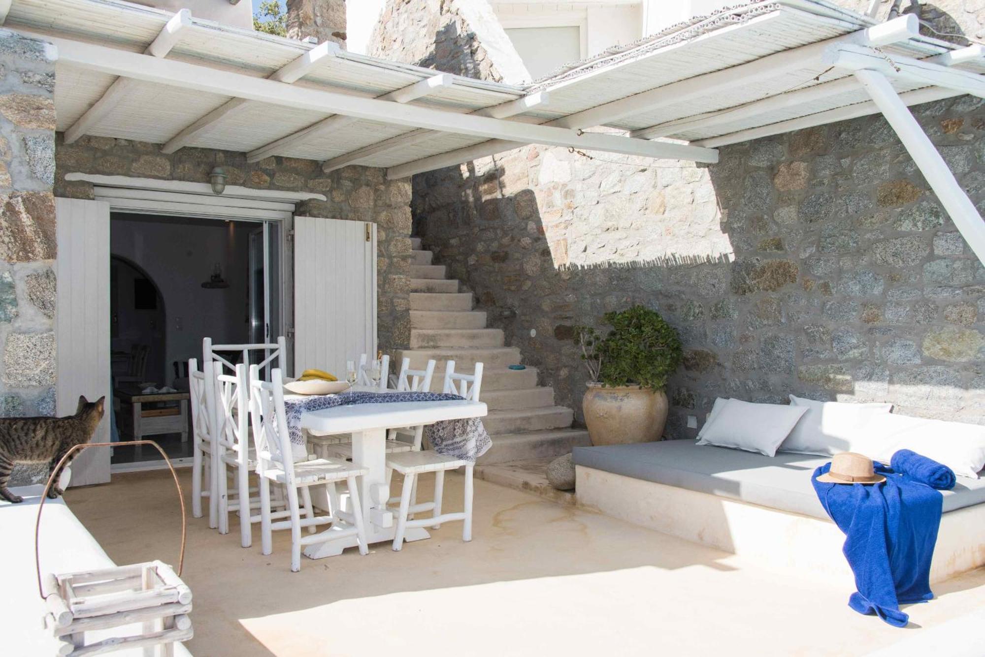 White Stone Mykonos Agios Ioannis Diakoftis Exterior foto