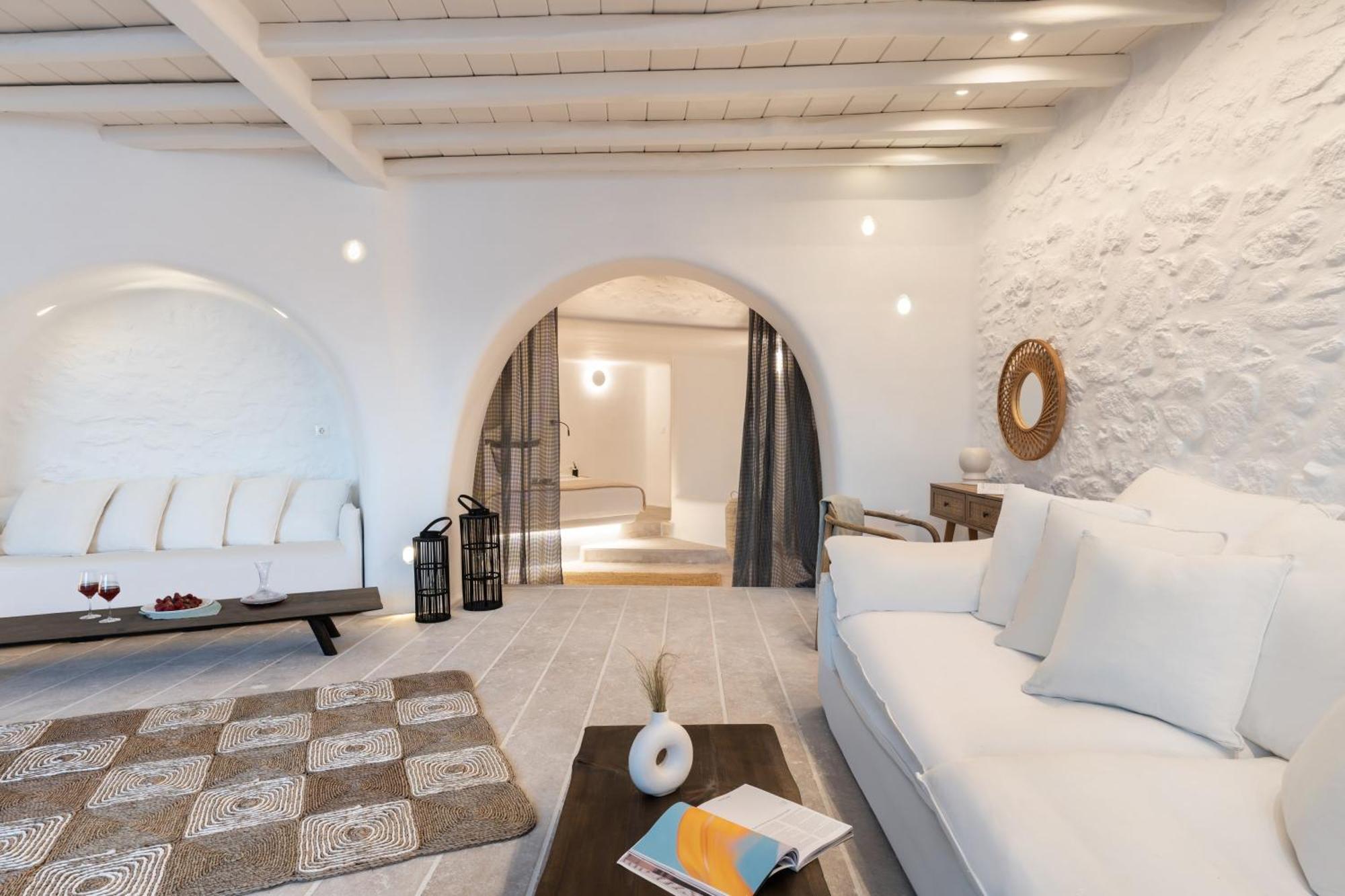White Stone Mykonos Agios Ioannis Diakoftis Exterior foto