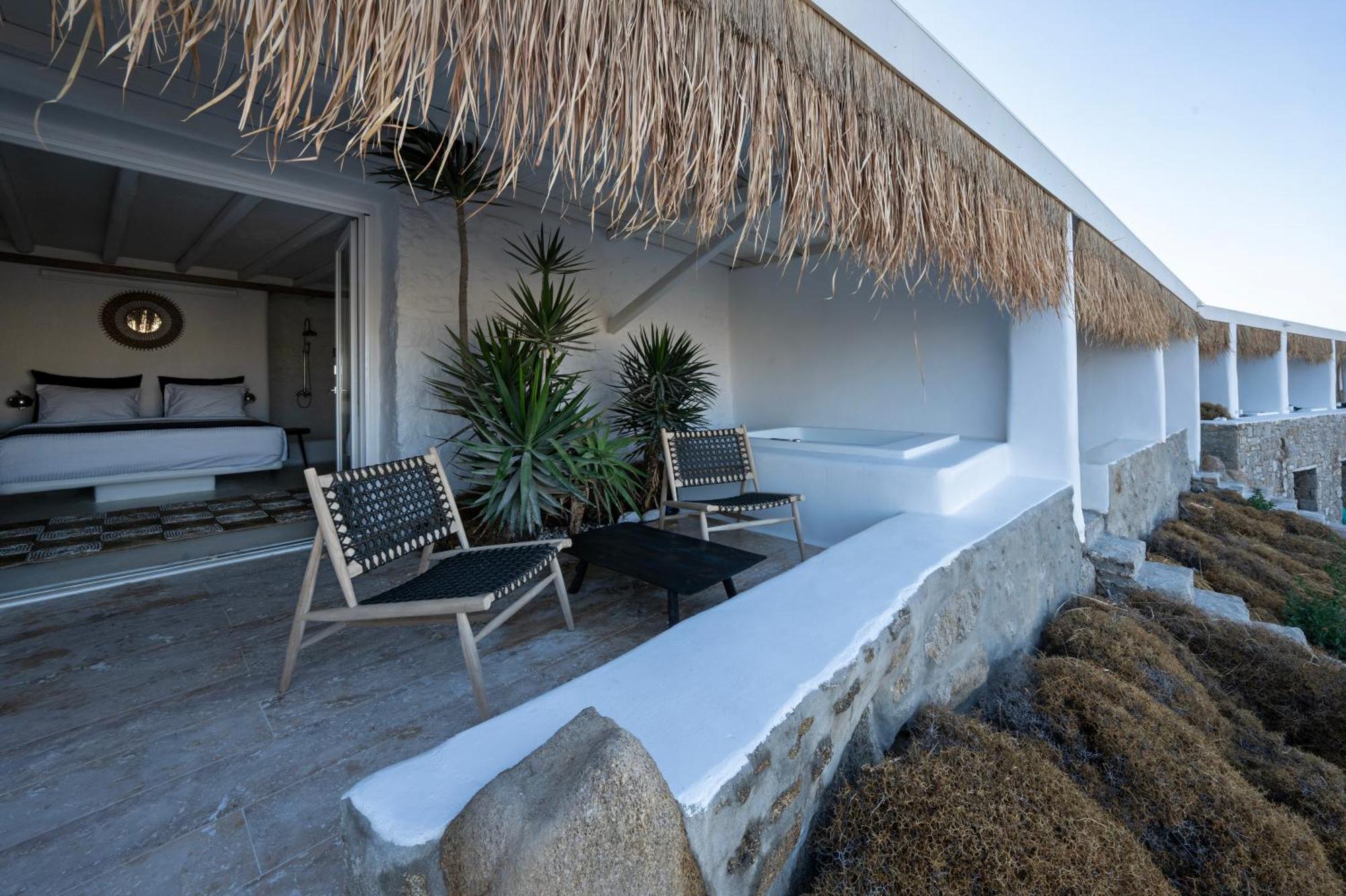 White Stone Mykonos Agios Ioannis Diakoftis Exterior foto
